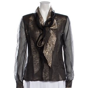 Stunning silk top SOLD SOLD SOLD